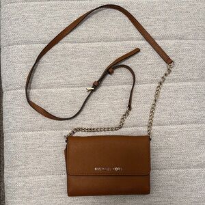 Michael Kors Tan Crossbody Bag